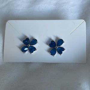 Blue Stud Earrings